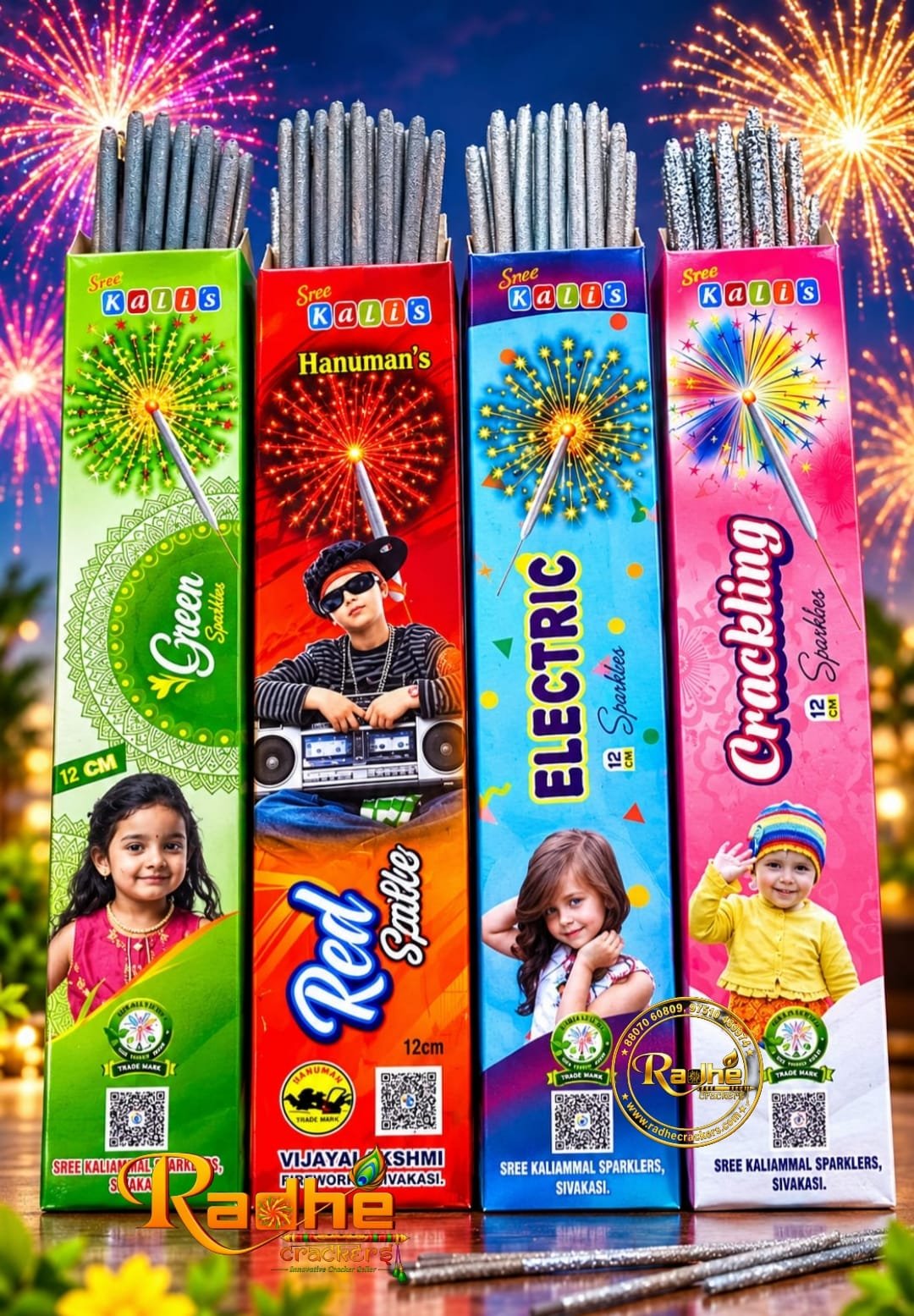 12 cm Electric Sparklers